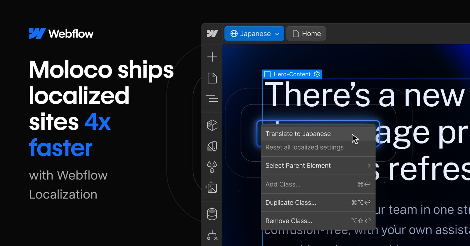  Webflow Localization has launched