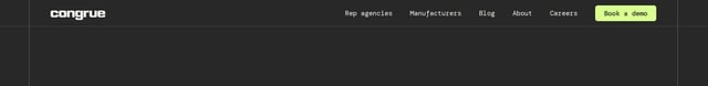 Header Navigation section