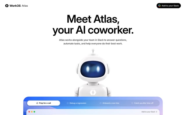 Atlas by WorkOS Call-To-Action Hero Preview