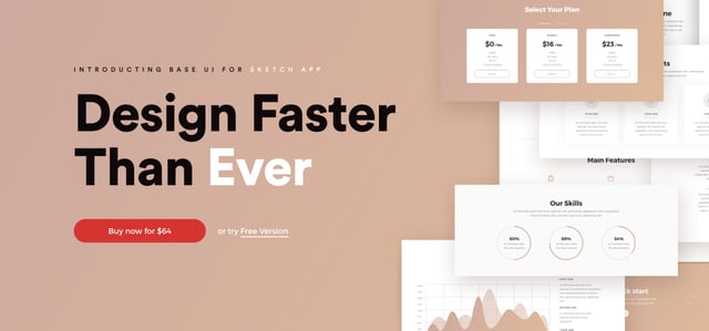 Base UI Framework Screenshots Section