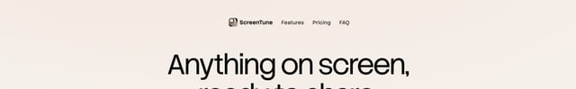 ScreenTune Navigation Preview