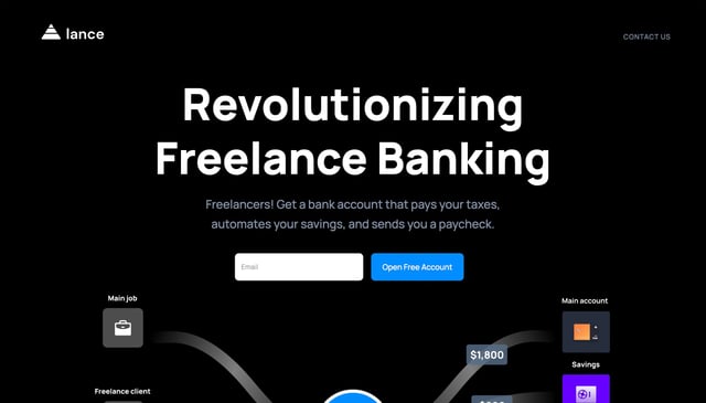 Lance Lead Capture Hero Preview