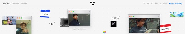 heyclicky Header Navigation Preview