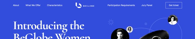 Women Executives in IT Award Header Navigation Preview