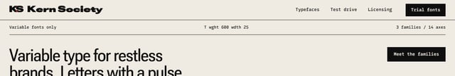 Header Navigation section