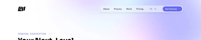 LW Works Header Navigation Section