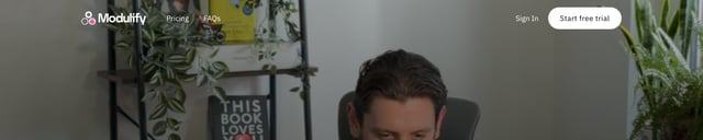 Modulify Header Navigation Preview