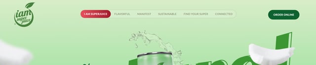 I am Superjuice Header Navigation Preview