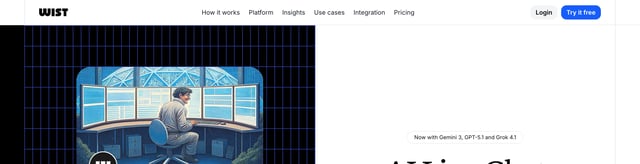 Wist Header Navigation Preview