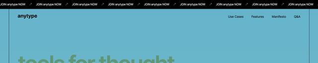Anytype Header Navigation Preview