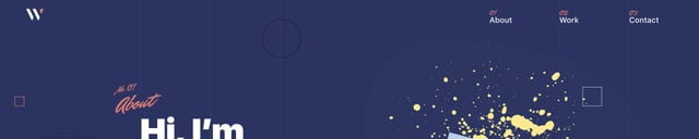 Christopher Ware Header Navigation Preview