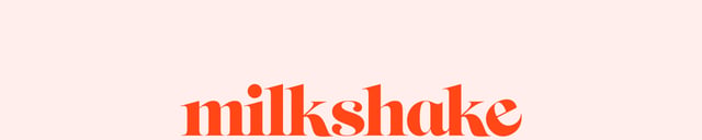 Milkshake Header Navigation Section