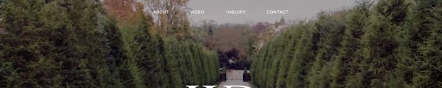 Wedding Drone New York Header Navigation Preview