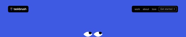 Taskbrush Header Navigation Preview