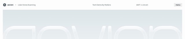 Header Navigation section