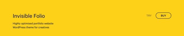 Invisible Folio Header Navigation Preview