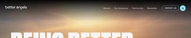 Better Angels Header Navigation Preview