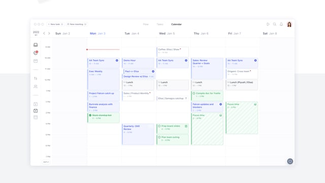 Aerotime Screenshots Section
