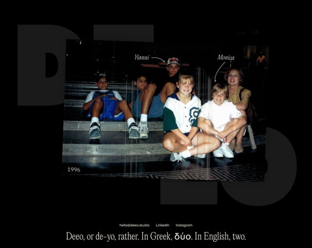 DEEO Big Footer Preview