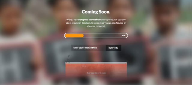 Charitable Themes Lead Capture Preview