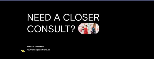 Saint Friend Collab Call-To-Action Preview