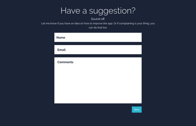 Owed Contact Form Preview
