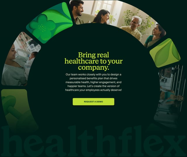 HealthFlex Big Footer Preview