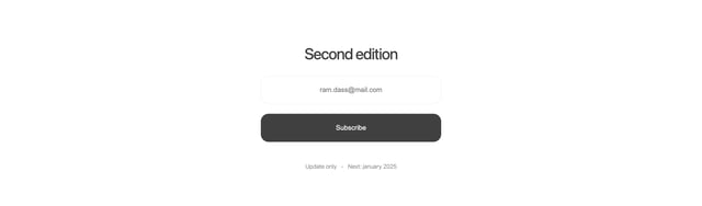 Presence.supply Newsletter Section