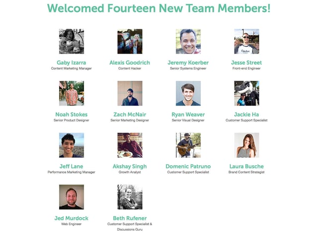 Creative Market 2015 Year in Review Team Preview