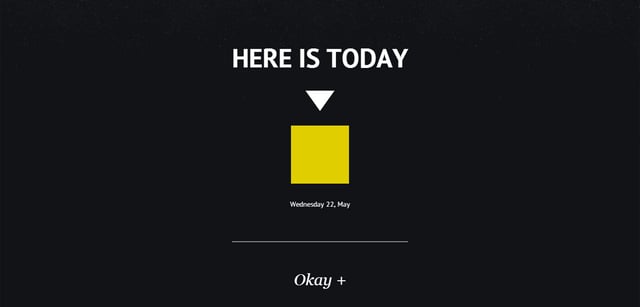 Here Is Today Timeline Preview