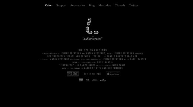 Orion Big Footer Preview