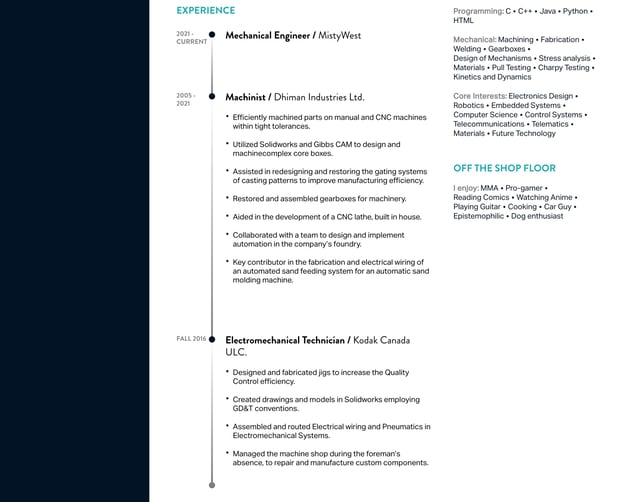 Justin Ghatarora Timeline Preview