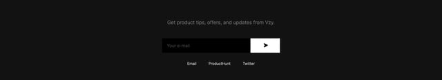 Vzy Icons Newsletter Preview