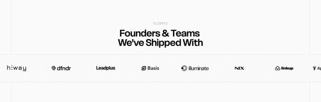 Studio Nika Client Logo Row Preview