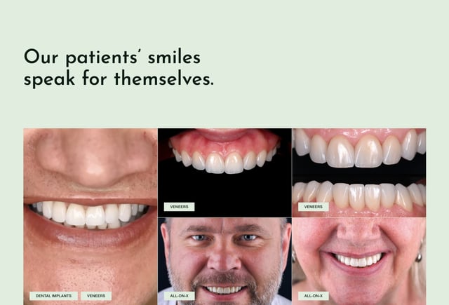 LAVA dental Studio Testimonials Preview