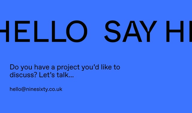 Nine Sixty Call-To-Action Footer Section