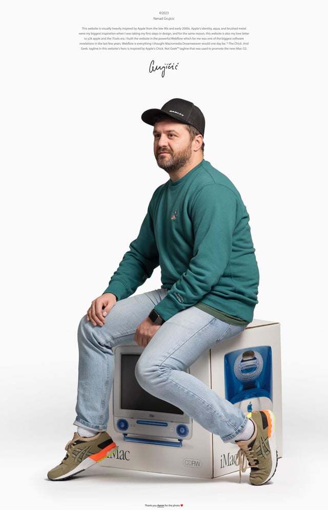 Nenad Grujicic Big Footer Preview