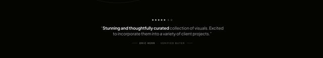 Materials¹ Testimonials Grid Preview