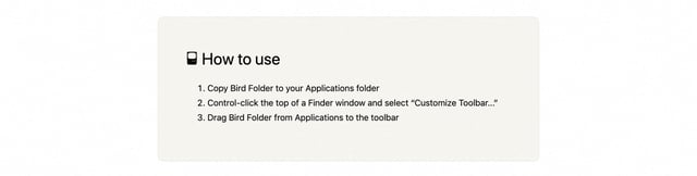 Bird Folder How It Works Preview
