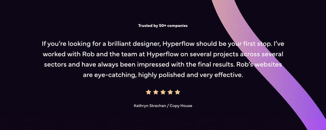 Hyperflow Testimonials Preview