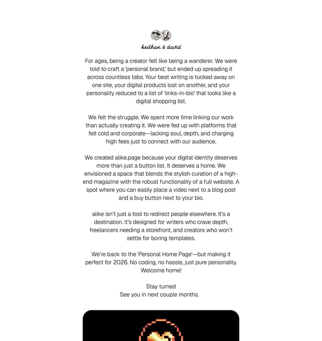 alike.page Manifesto Preview