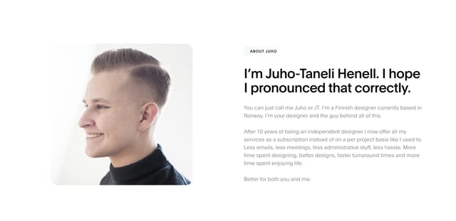 JUHO Biography Preview