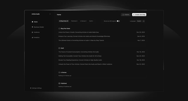 Satellitor Screenshots Section