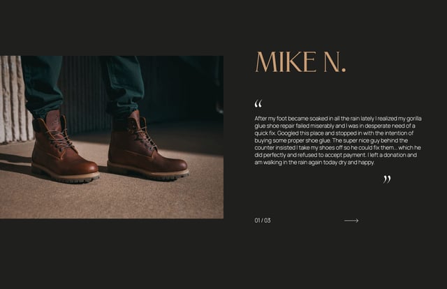 Testimonial Slider section