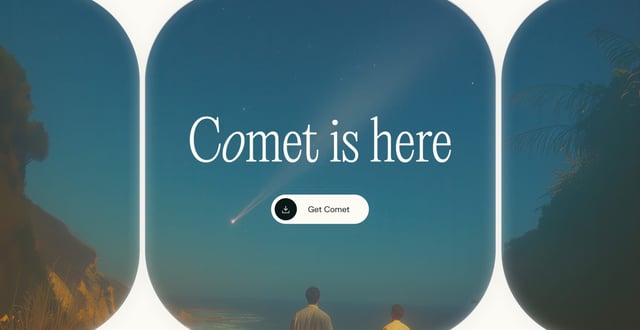 Comet Call-To-Action Preview