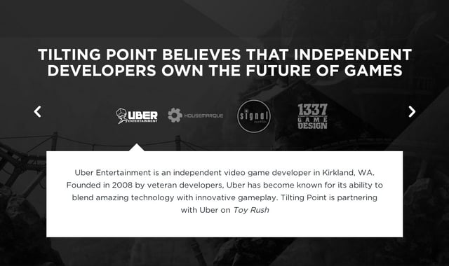 Tilting Point Client Logo Row Preview