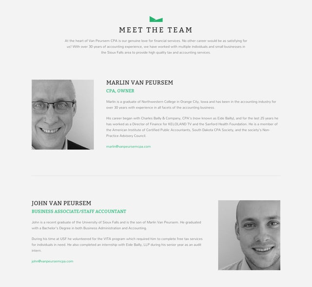 Van Peursem CPA Team Preview