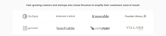 Shoutout Client Logo Grid Preview