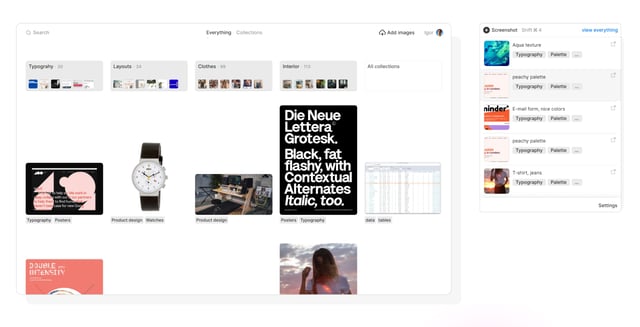 Collecta Screenshots Preview