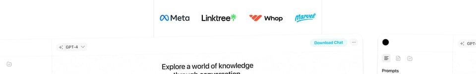 Client Logo Row section on Endless section design